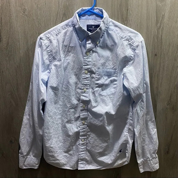 American Eagle Outfitters Other - ⭐️3 for $20 Sale‼️ AEO Button Down Shirt 🇺🇸🦅